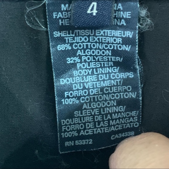 French Connection Gathered Collar Double Breasted Blazer - Picture 10 of 11